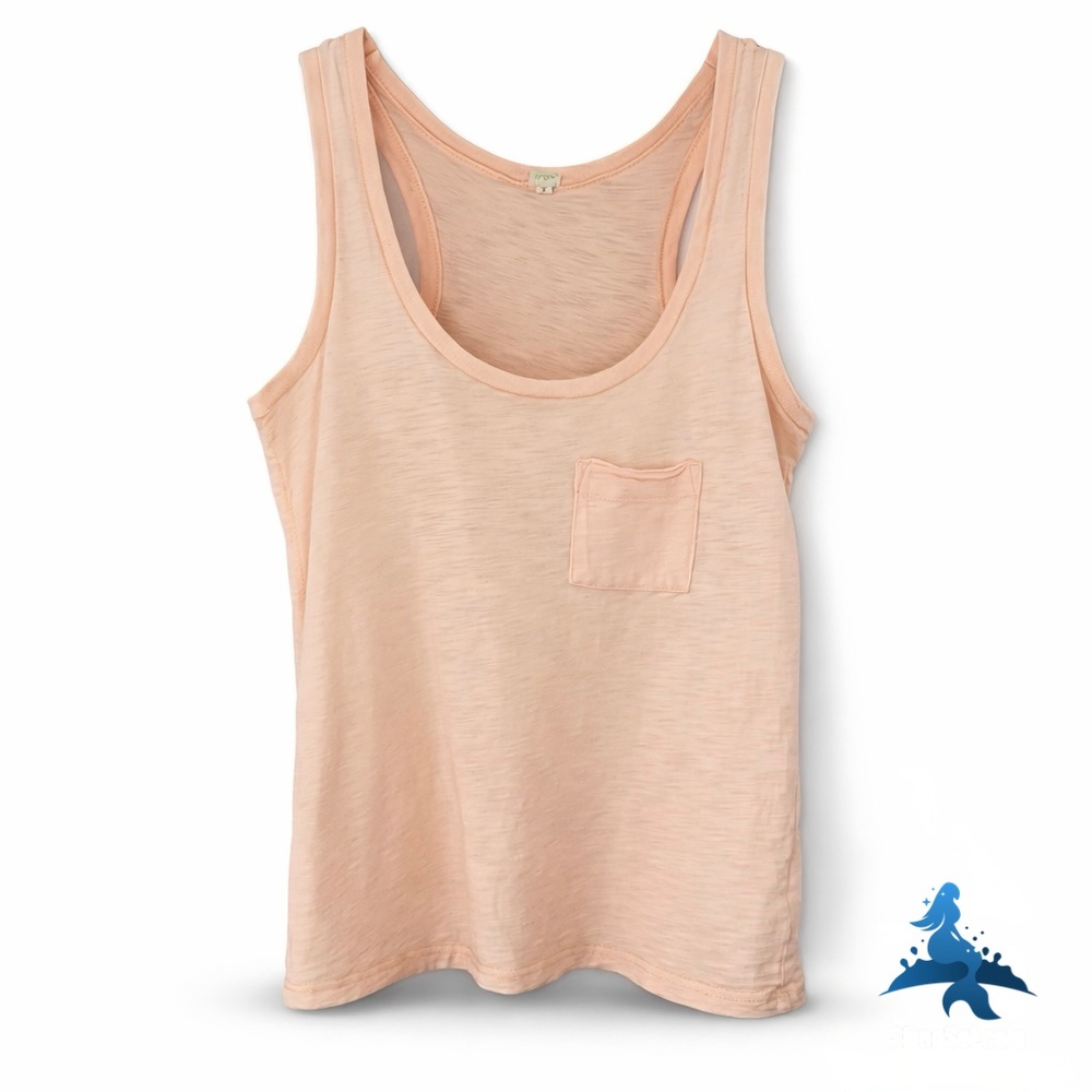1168 J.Crew Pocket Tank – S – Blush Pink